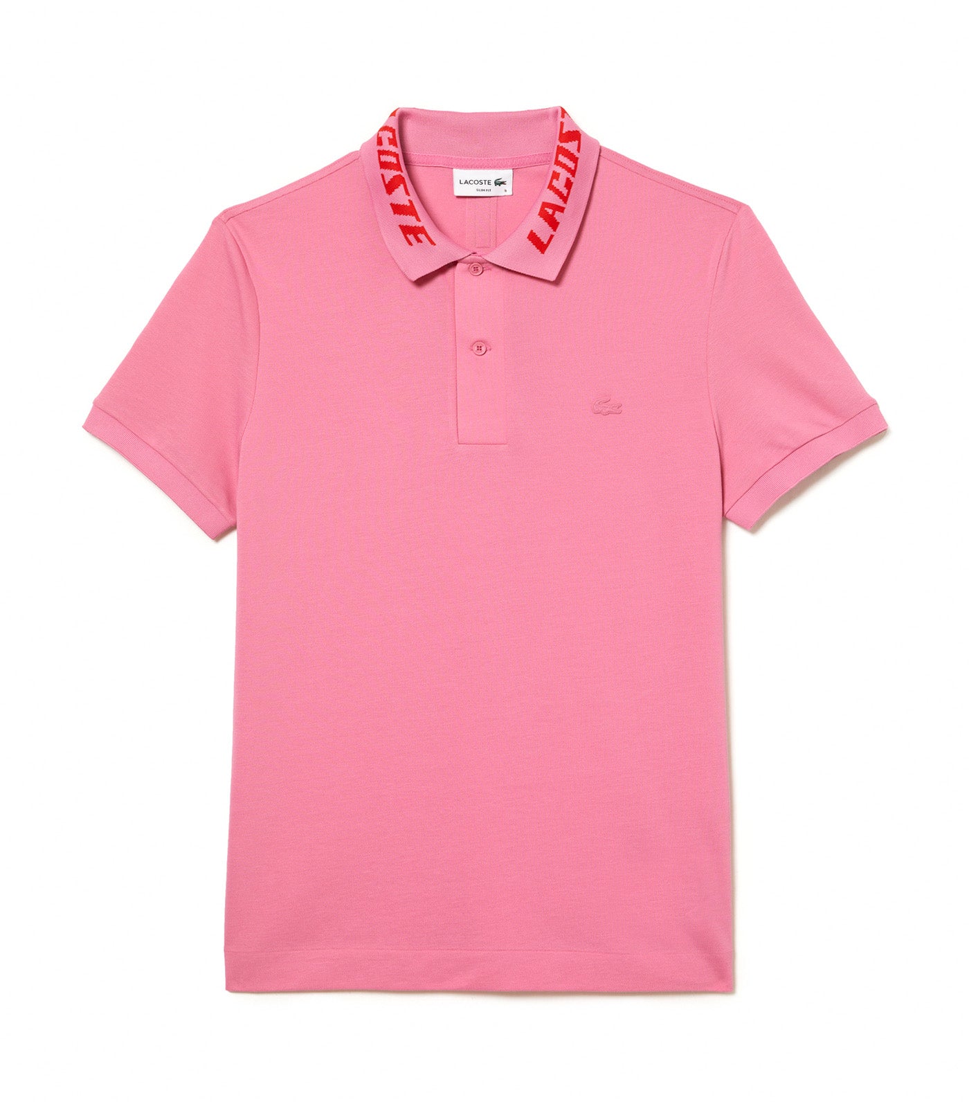 Pink lacoste polo mens Clearance