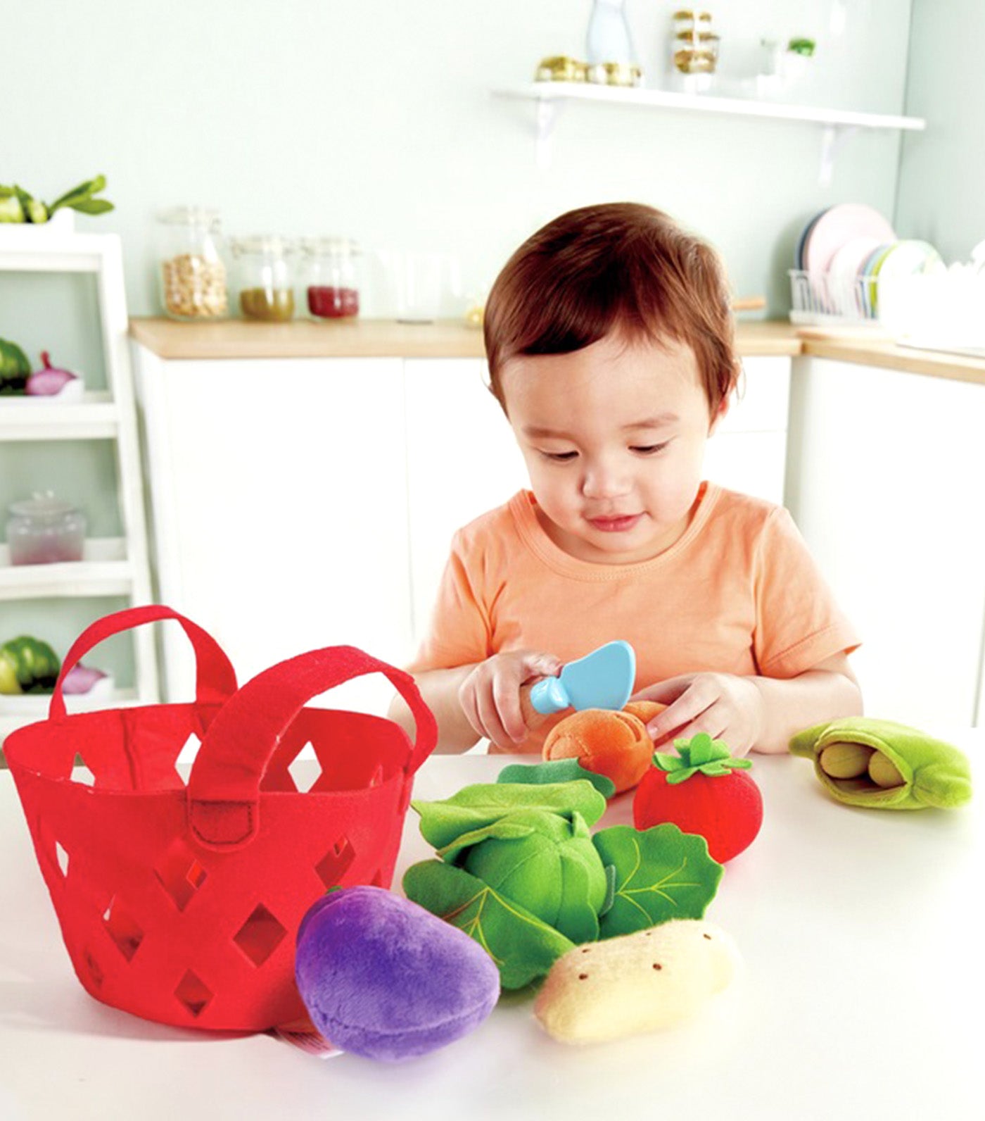 Toddler Vegetable Basket