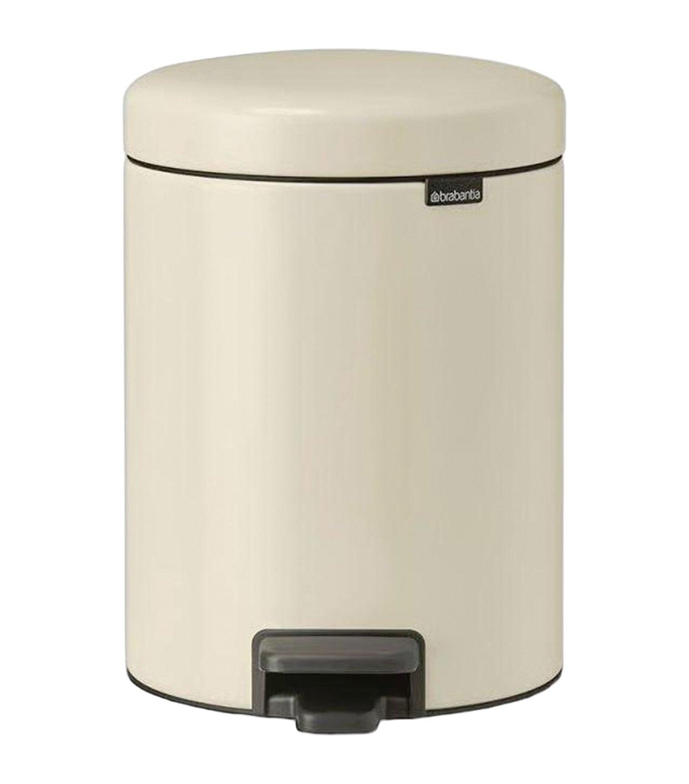 Garden Barn NewIcon Pedal Bin Silent 5L Soft Beige