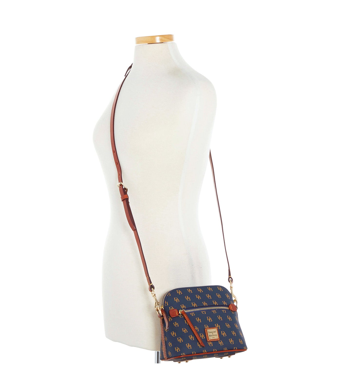 Dooney Bourke Gretta Domed Crossbody Navy