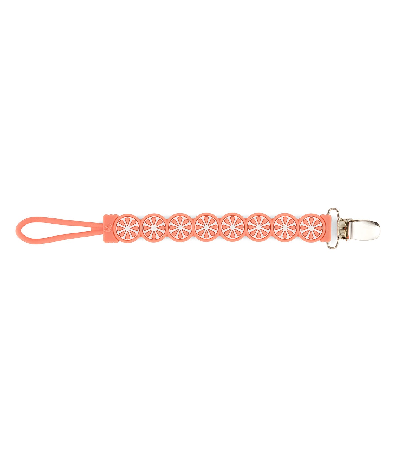 PaciGrip Silicone and Wood Beaded Teething Clip