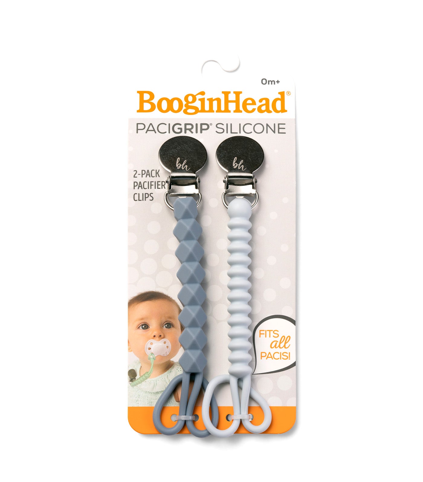 2-Pack Silicone PaciGrip