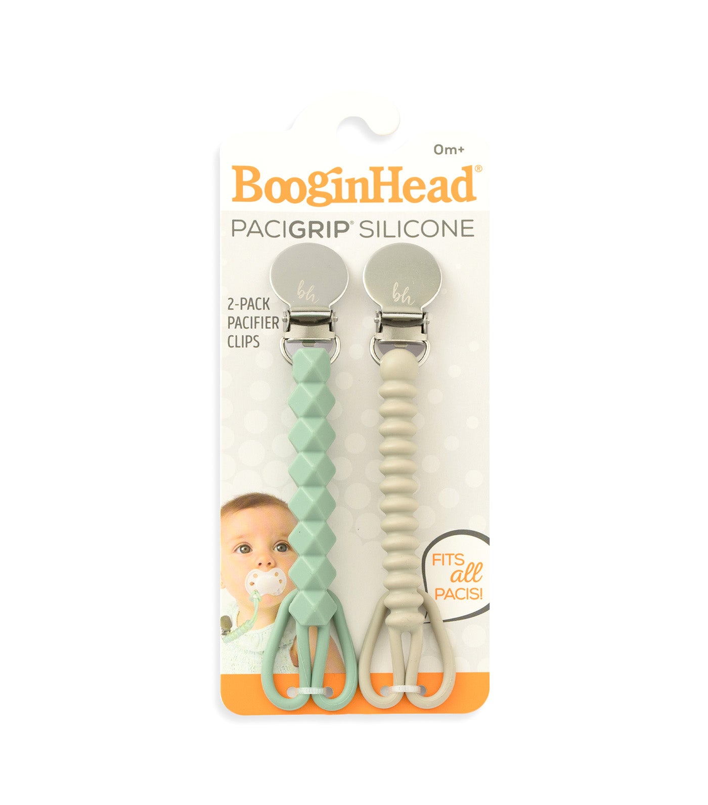 2-Pack Silicone PaciGrip