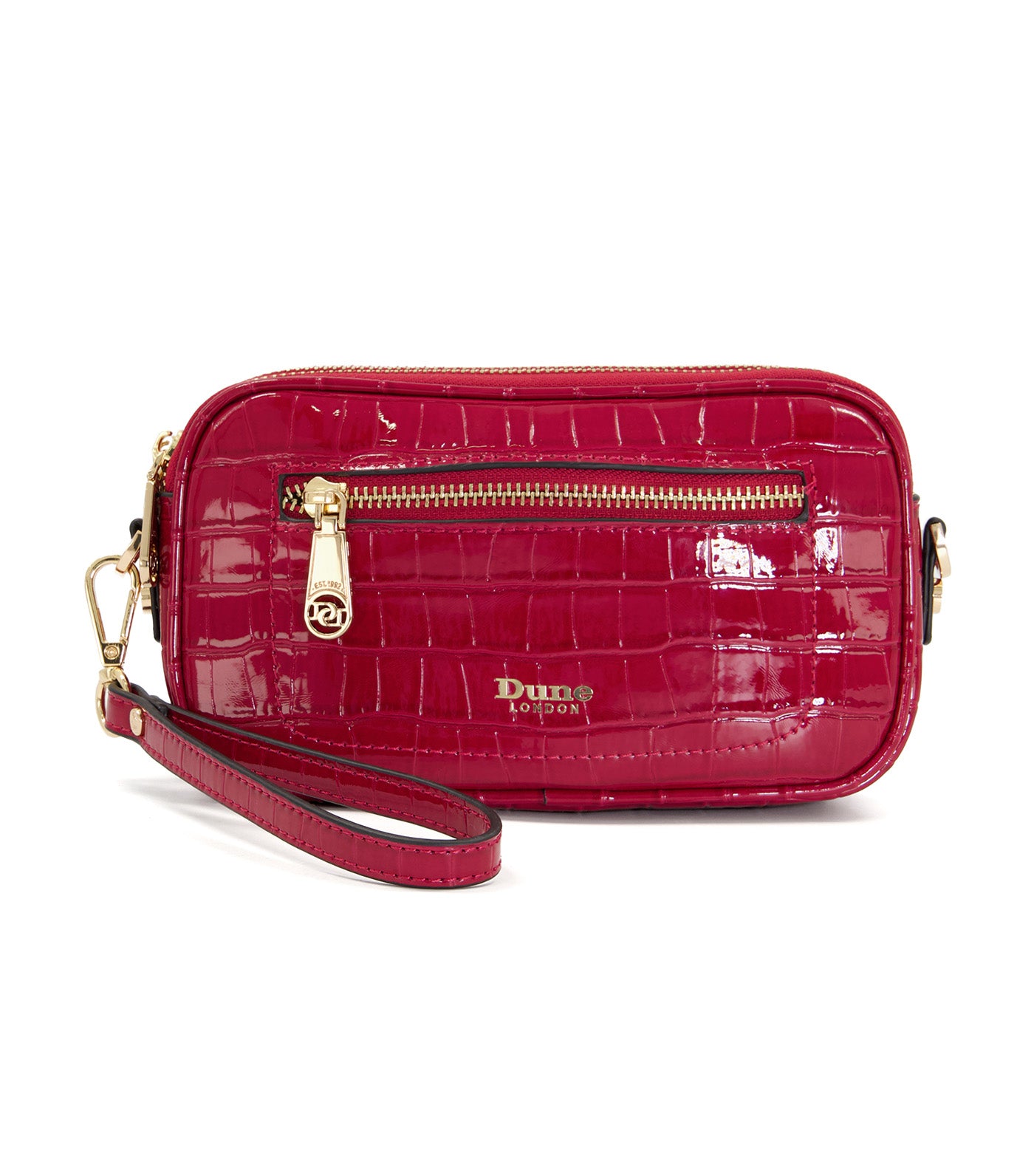 Dune London Sashas Micro Bag Red