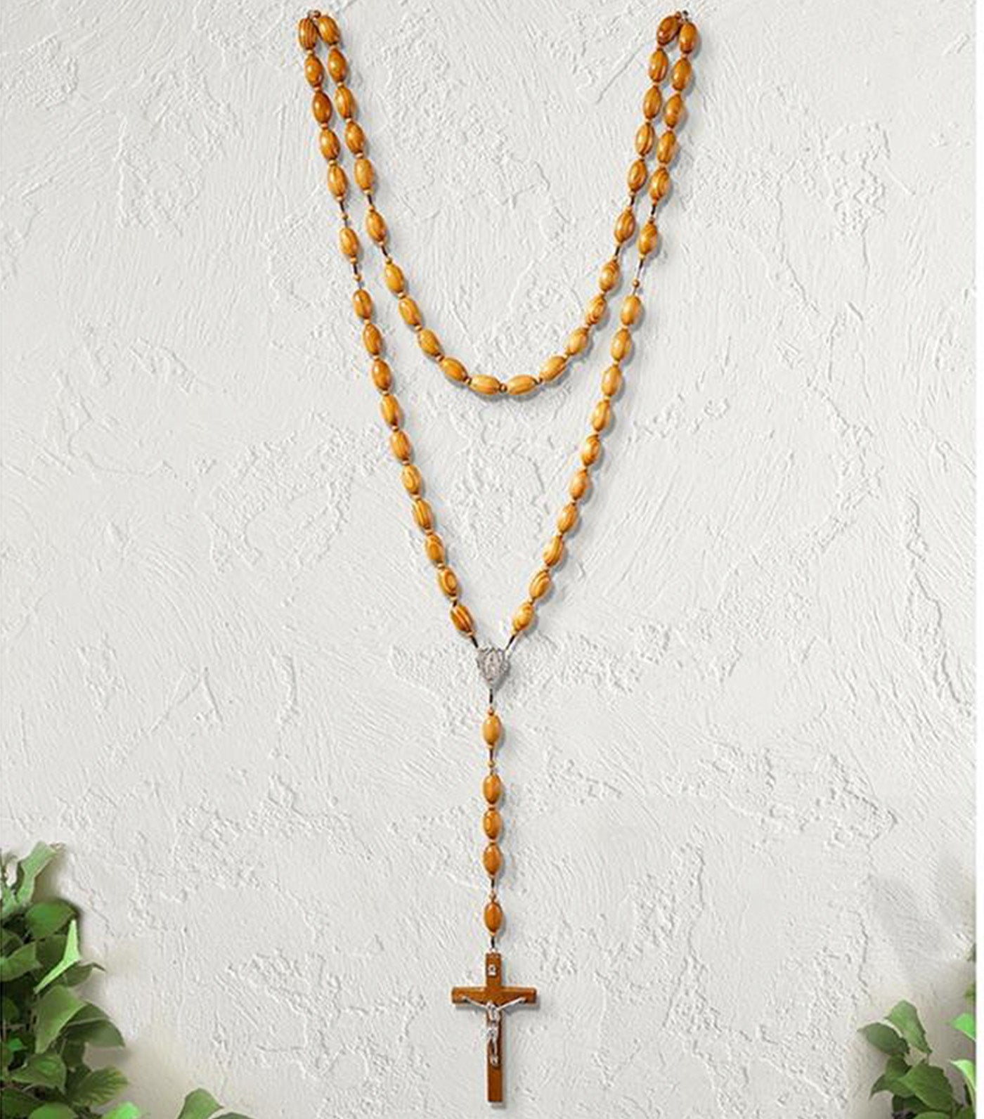 Wall Rosary, Wood