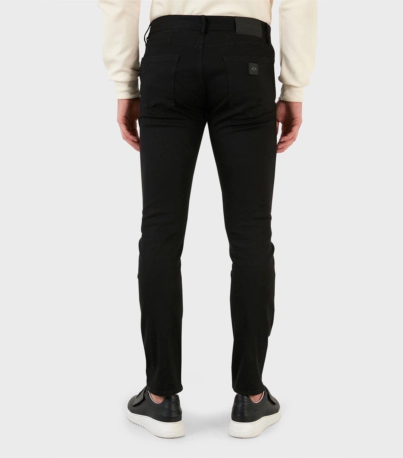 Black armani jeans outlet mens