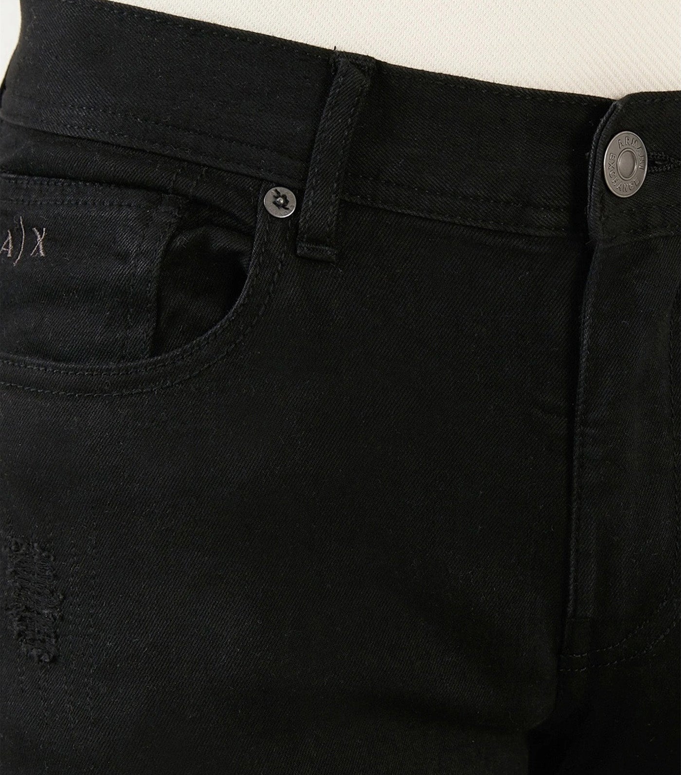 J13 Slim Fit Stretch Cotton Denim Jeans Black