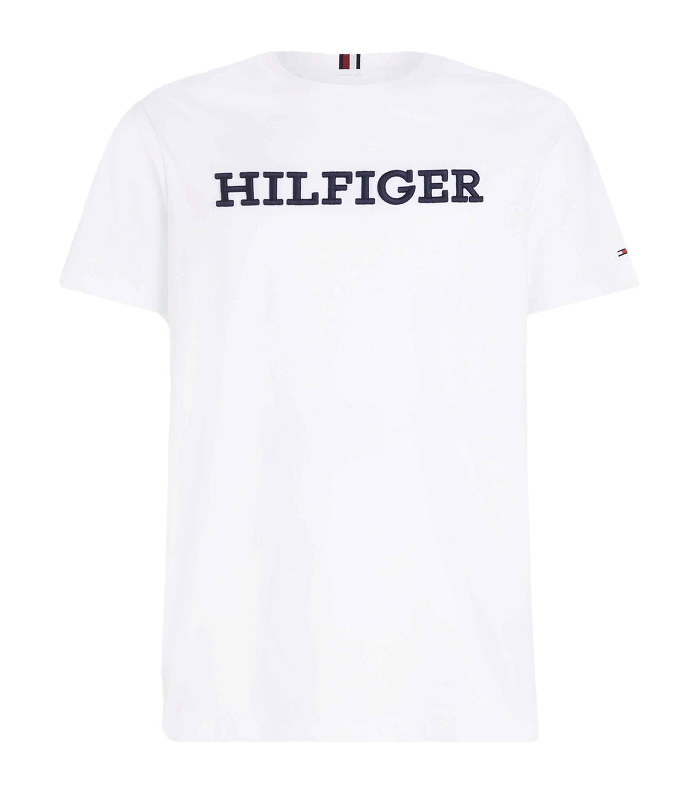 Men's Monotype Embroidered Graphic Tee White