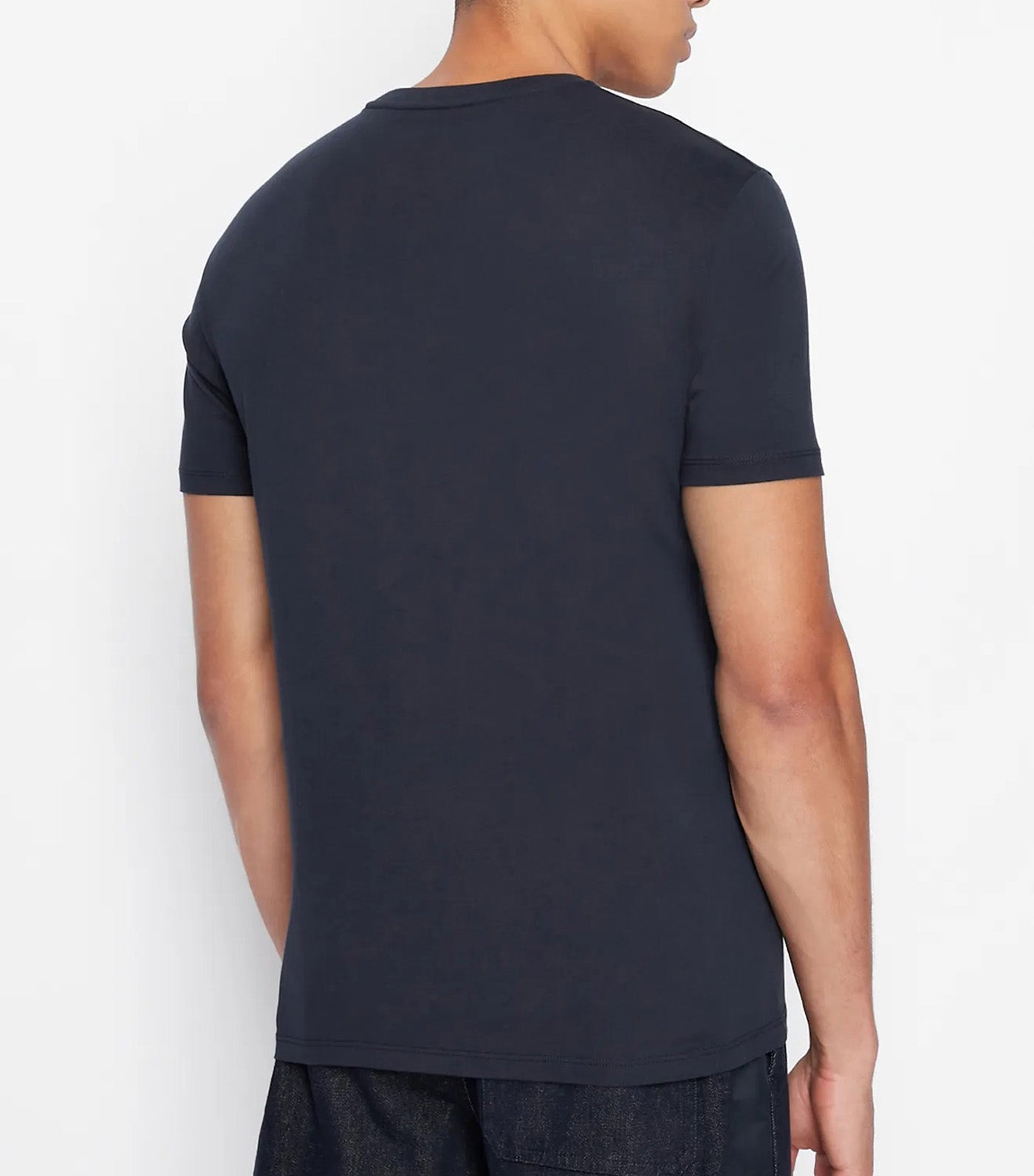 Organic Pima Cotton Regular Fit T-Shirt Navy