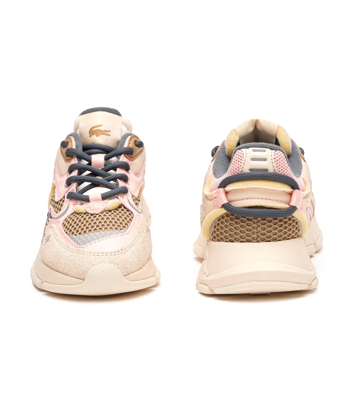 Women's L003 Neo Textile Trainers Off White/Light Pink