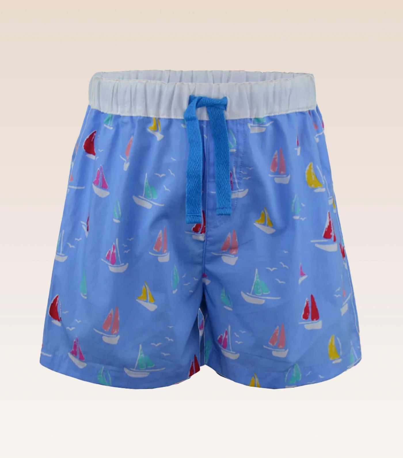 Allen Boys Drawstring Shorts Light Blue