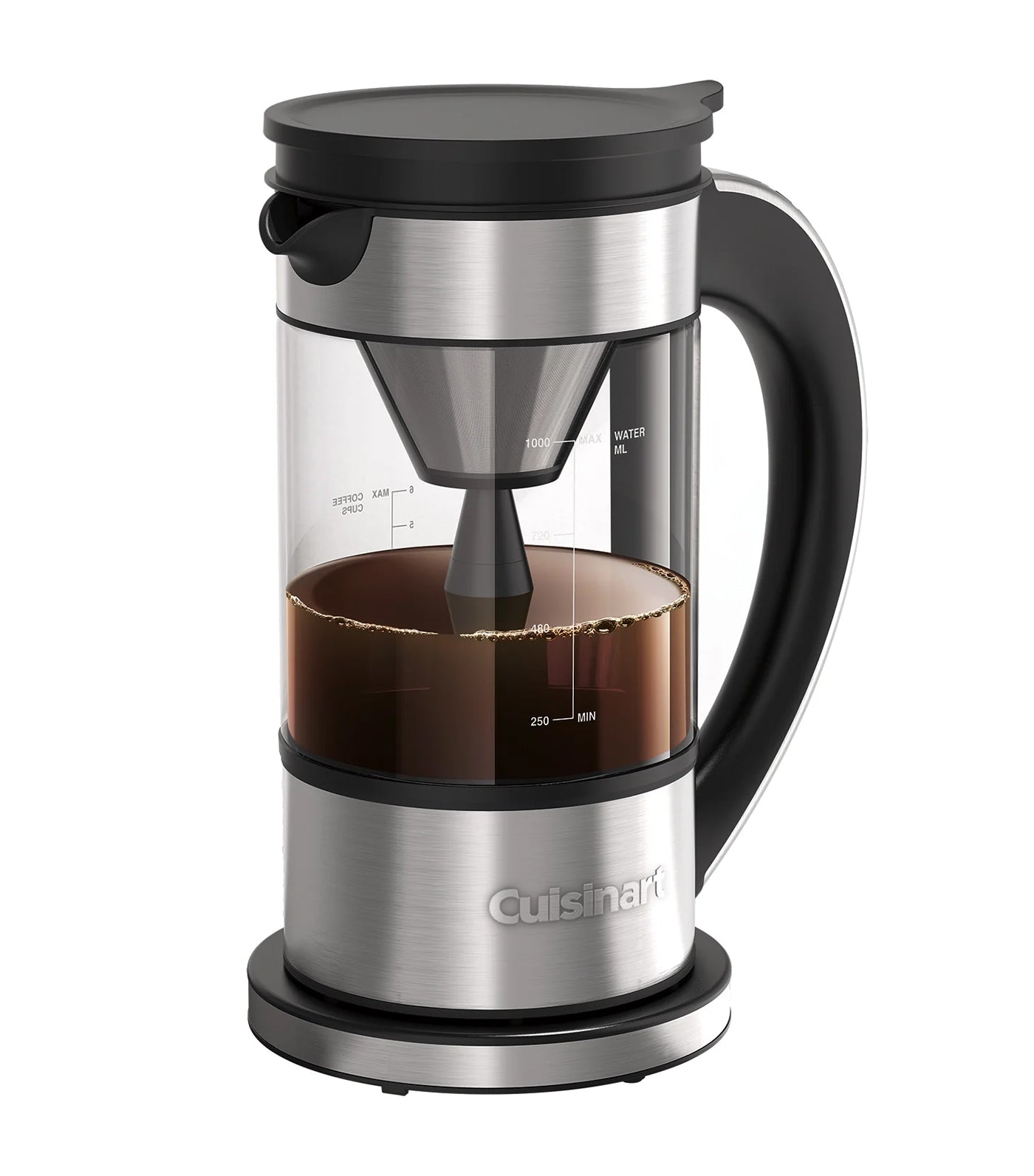 Cuisinart Fountain Coffee Maker コーヒーメーカー Cuisinart Fountain Coffee Maker - Silver, 1L | Rustan's