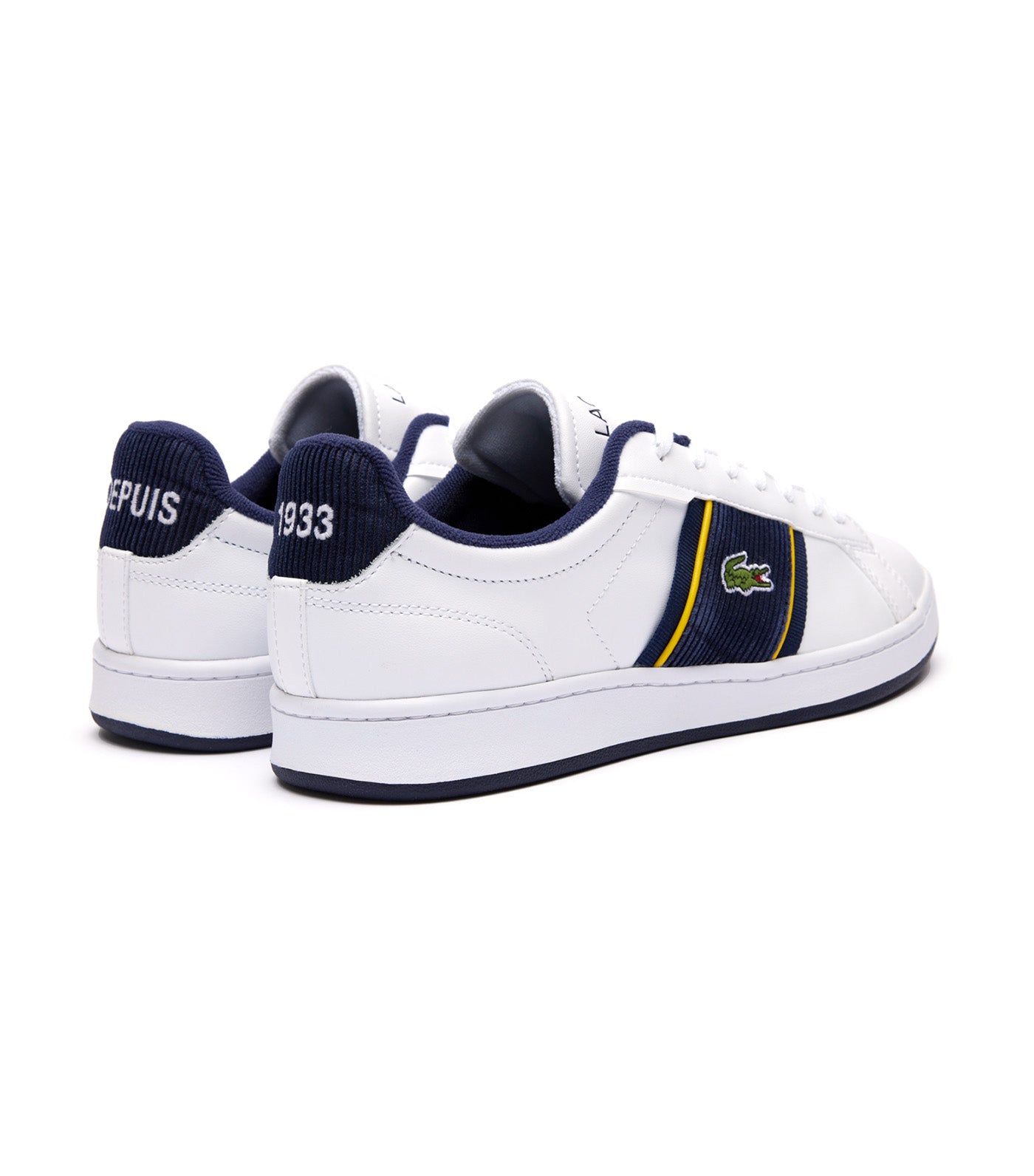 Men's Carnaby Pro CGR Bar Corduroy Detail Trainers White/Navy