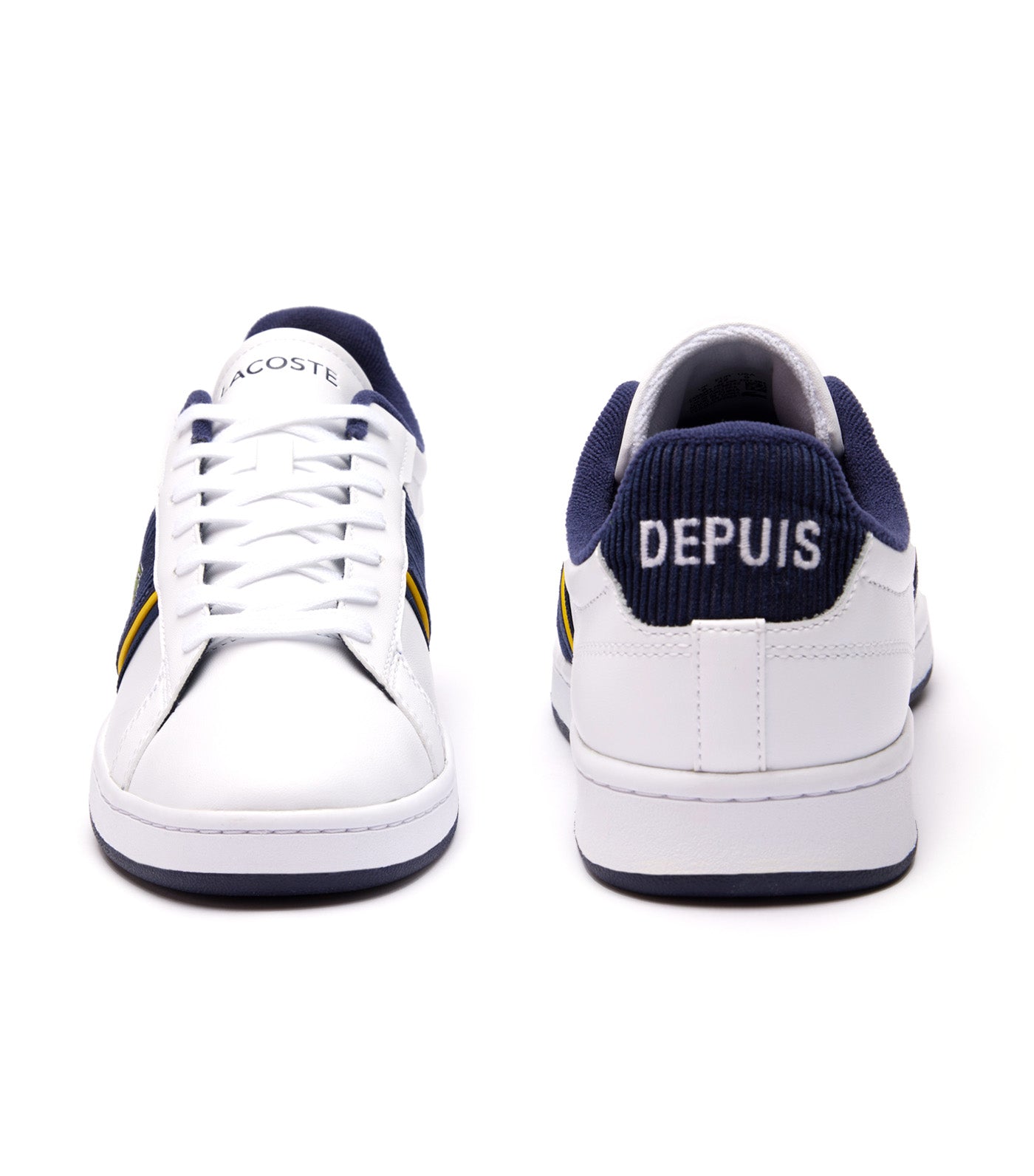 Men's Carnaby Pro CGR Bar Corduroy Detail Trainers White/Navy