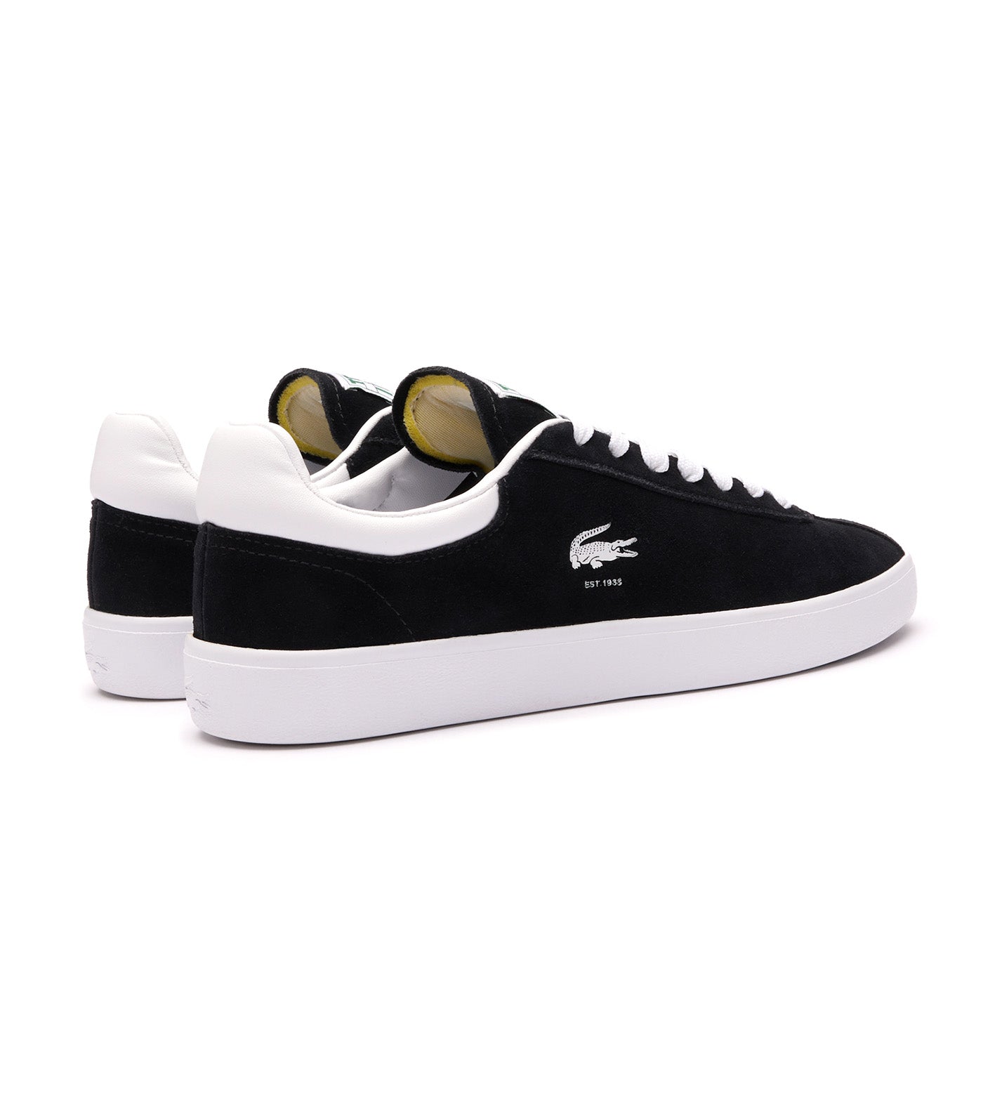 Women's Baseshot Suede Trainers Black/White