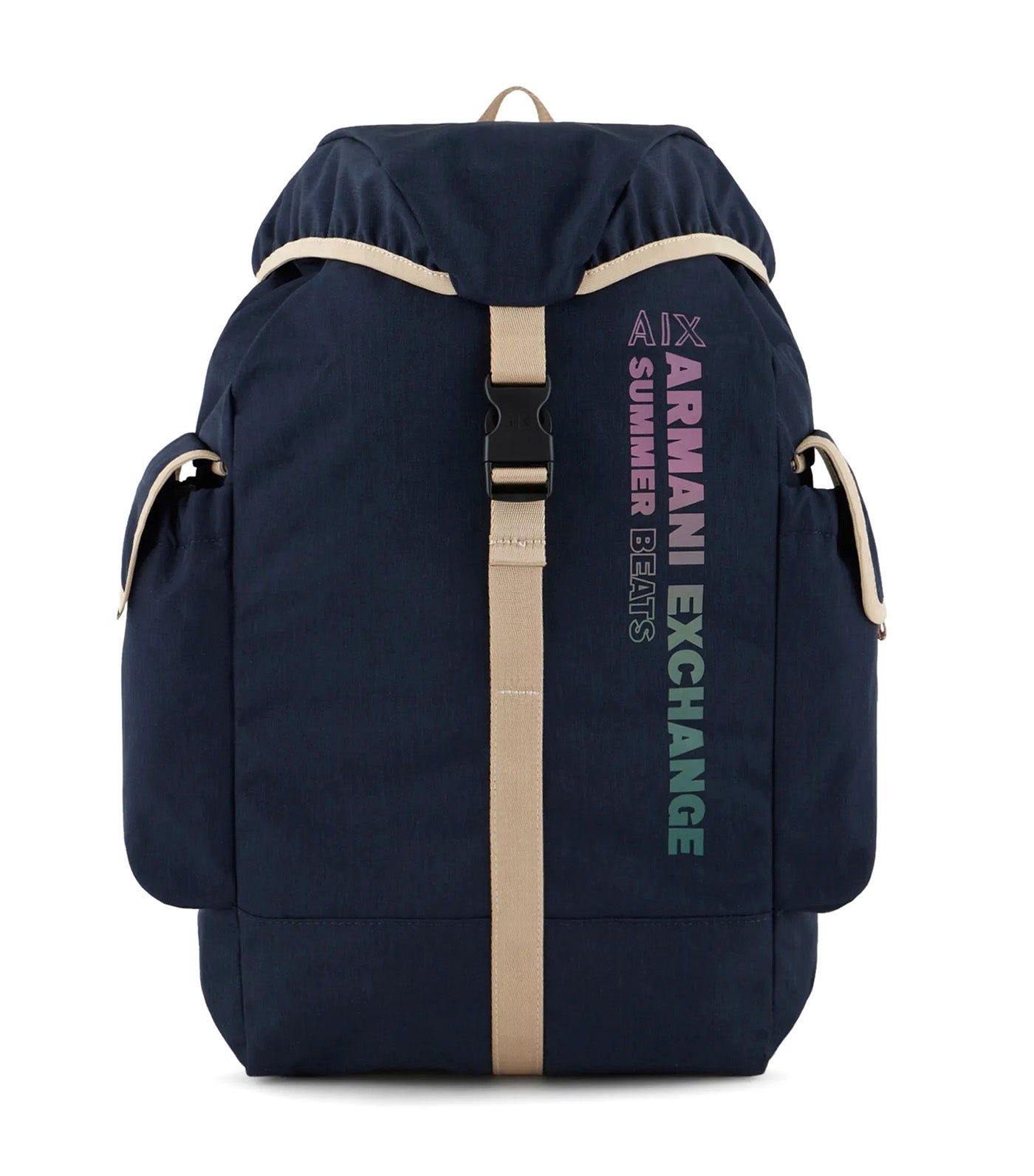 Recycled Fabric Backpack Blue Navy