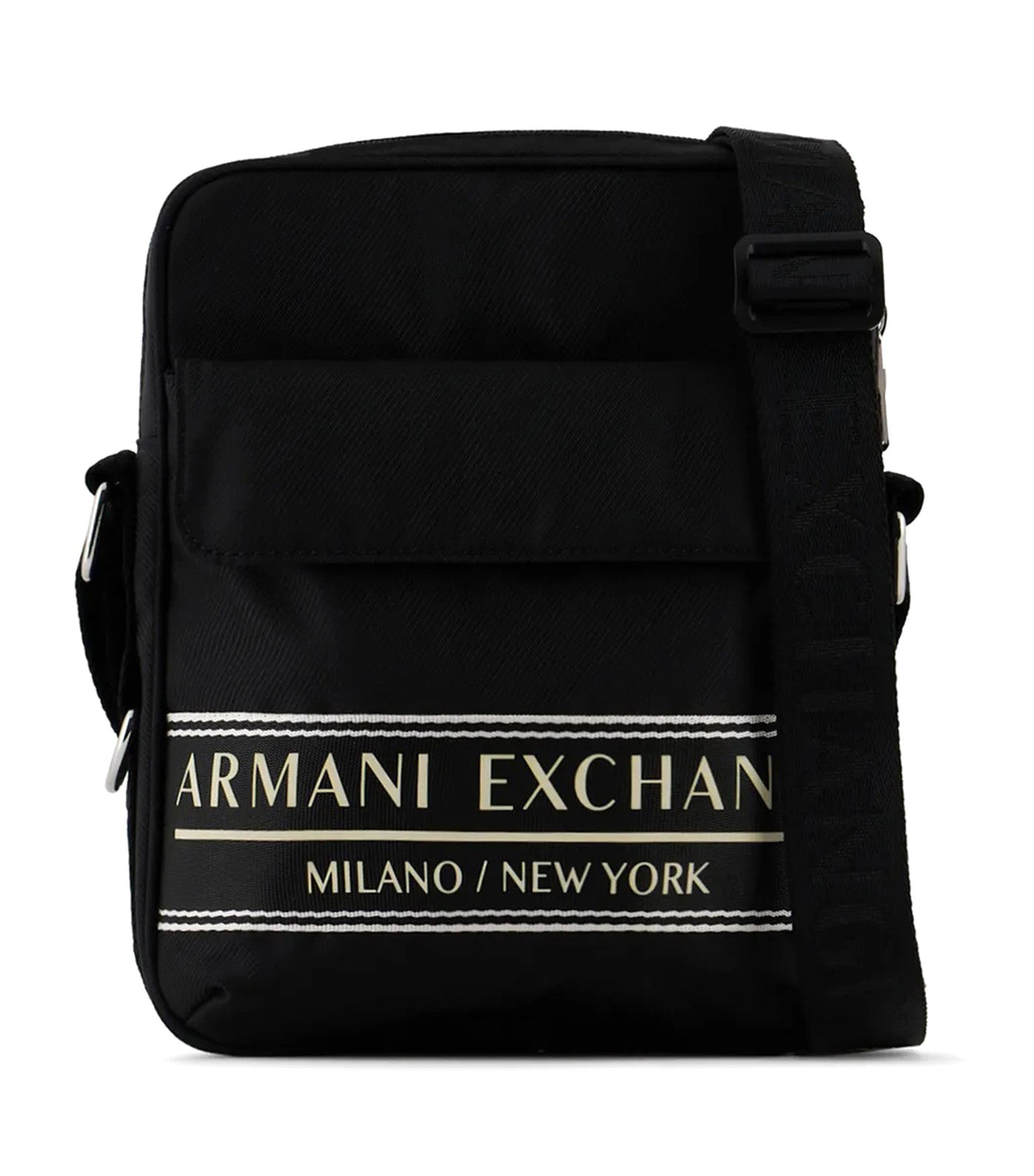 Milano New York Recycled Crossbody Bag Nero