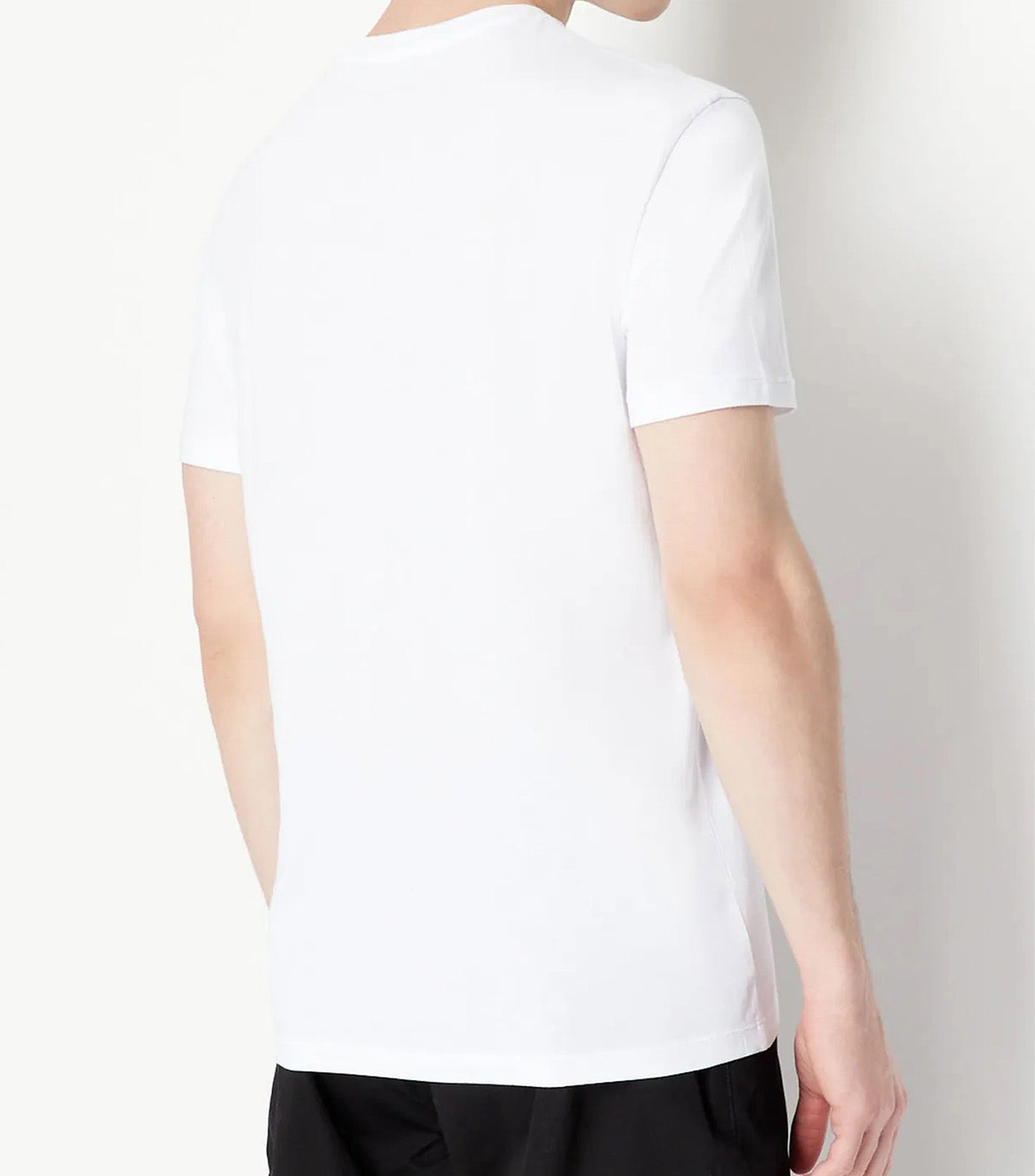 Regular Fit Jersey Cotton Logo T-Shirt White
