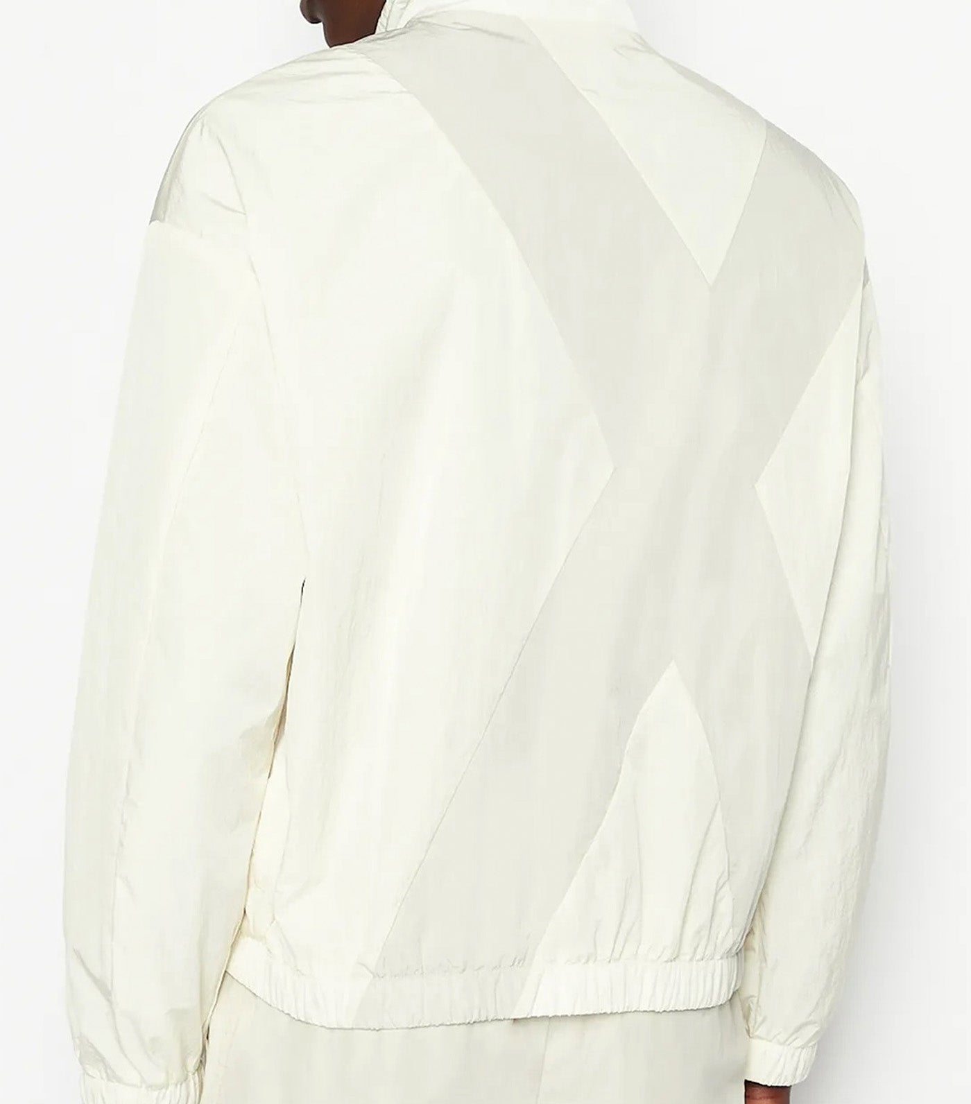 Nylon Blouson Logo Jacket Offwhite White Pepper
