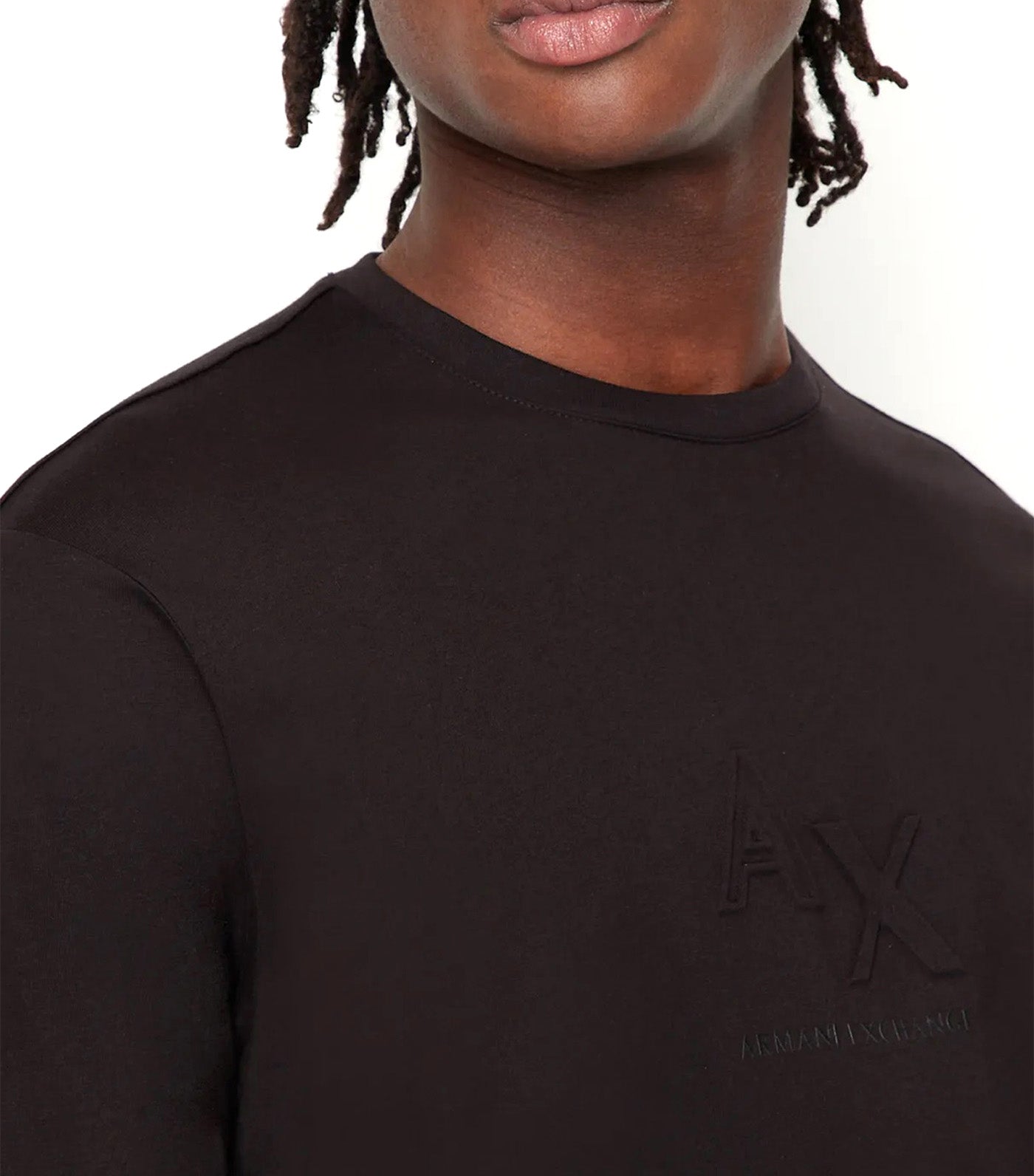 Jersey Cotton Regular Fit Logo T-Shirt Black