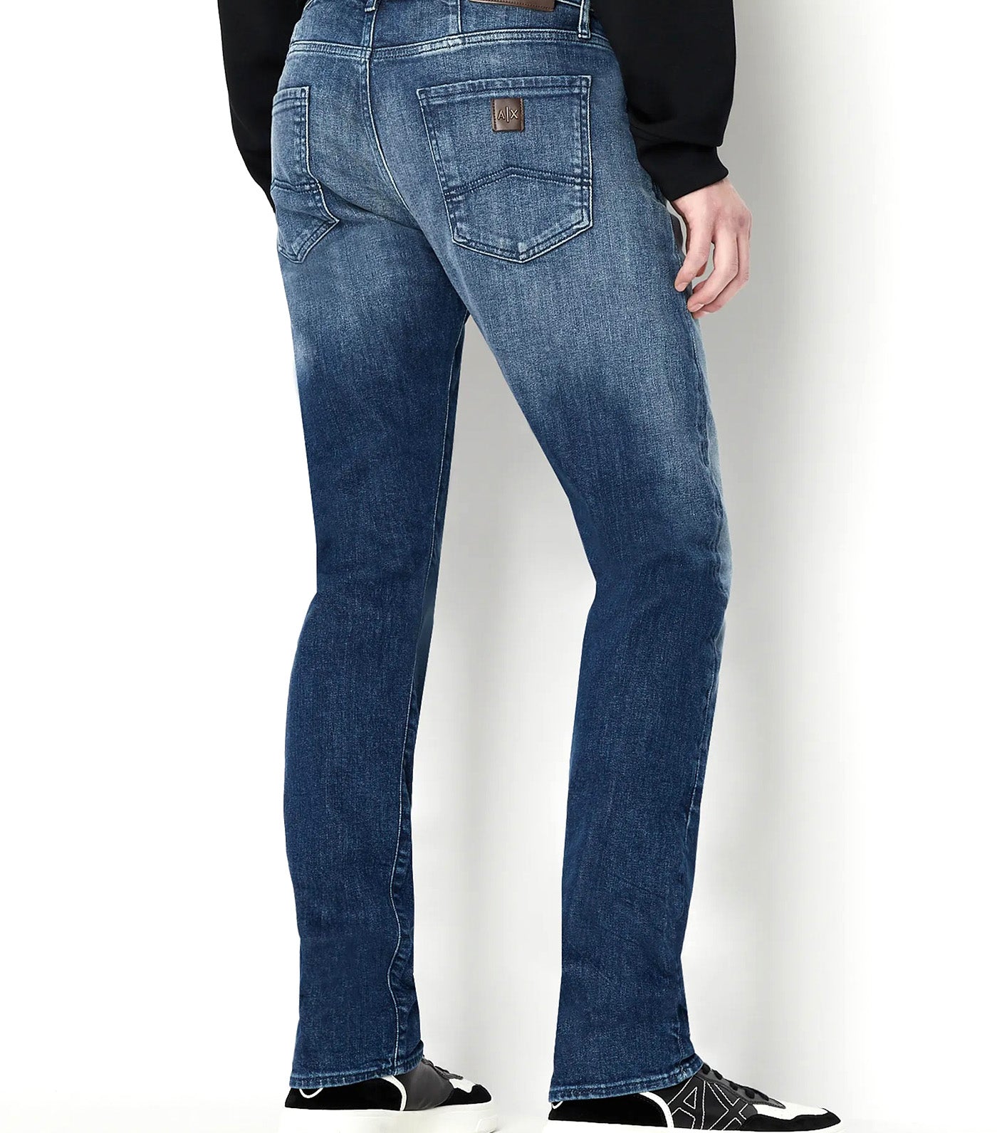 Buy Armani Exchange J13 Slim Fit Recycled Cotton Denim Comfort Jeans Indigo  Denim 2024 Online