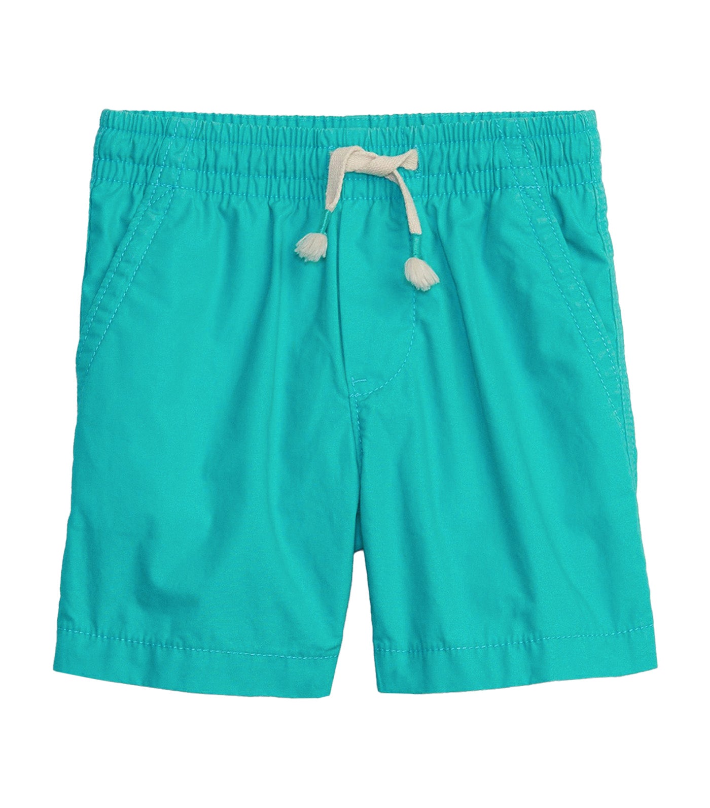 Baby Pullover Shorts - Aqua Tropic