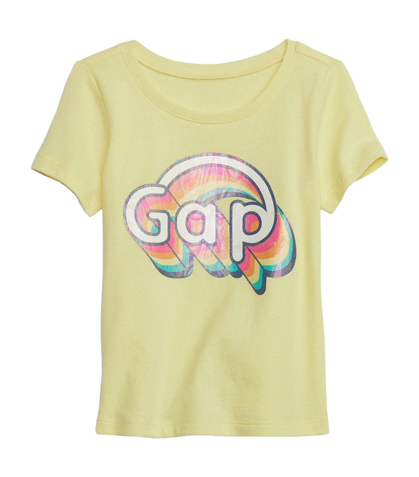 Toddler Logo Graphic T-Shirt - Yellow Iris