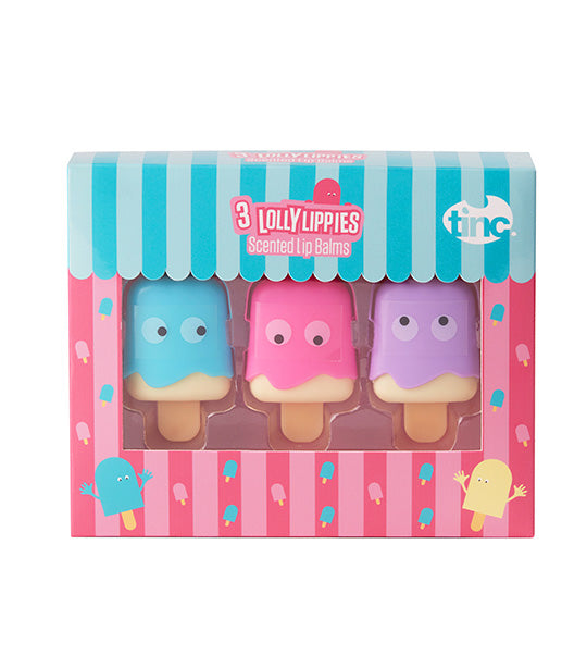 Lolly Lip Balms - Set of Three
