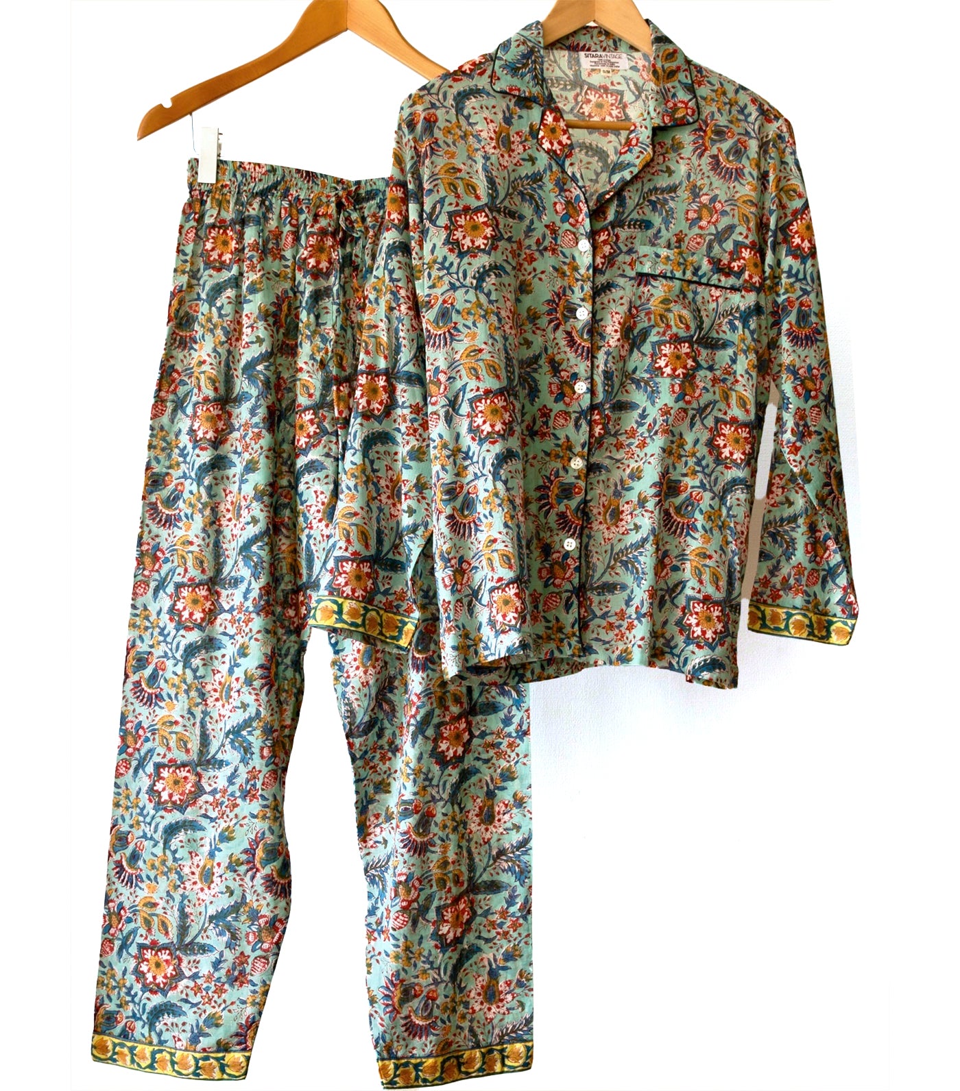 Floral Long Pajamas Multi