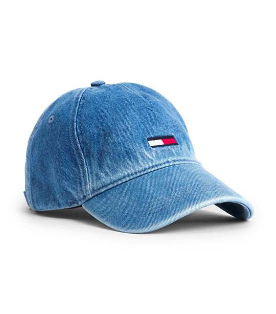 Men s Flag Denim Cap Denim