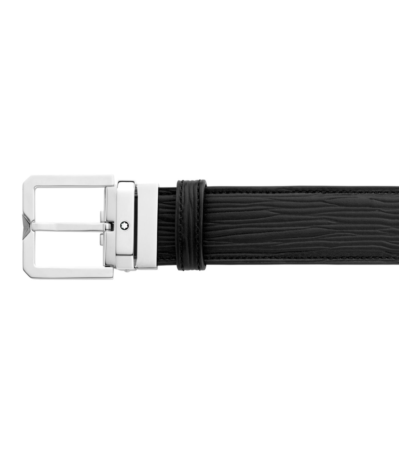 35mm Leather Belt Black