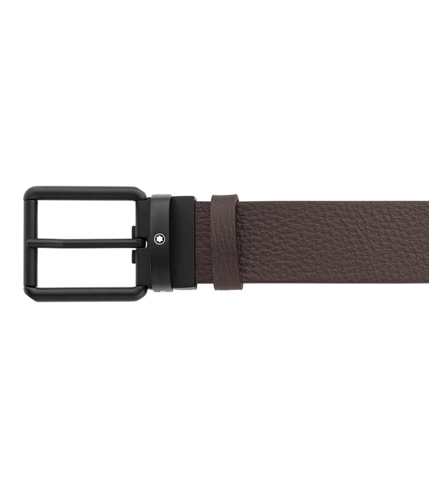 35mm Reversible Leather Belt Brown/Black