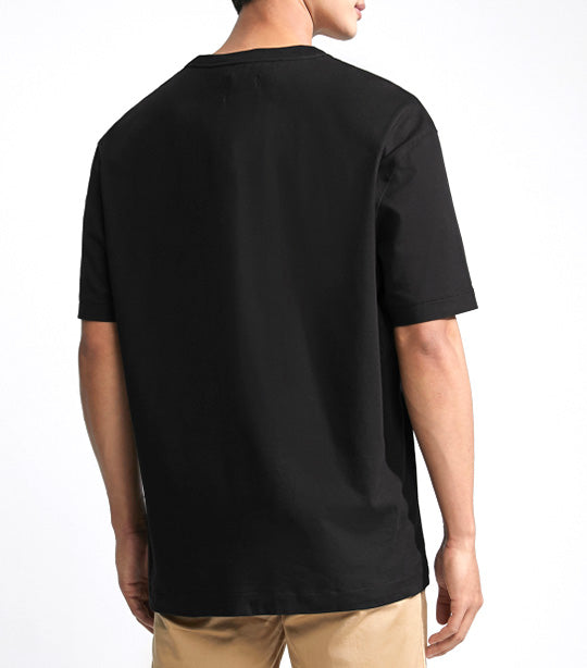 Relaxed Fit Archive Logo Crewneck T-Shirt Black