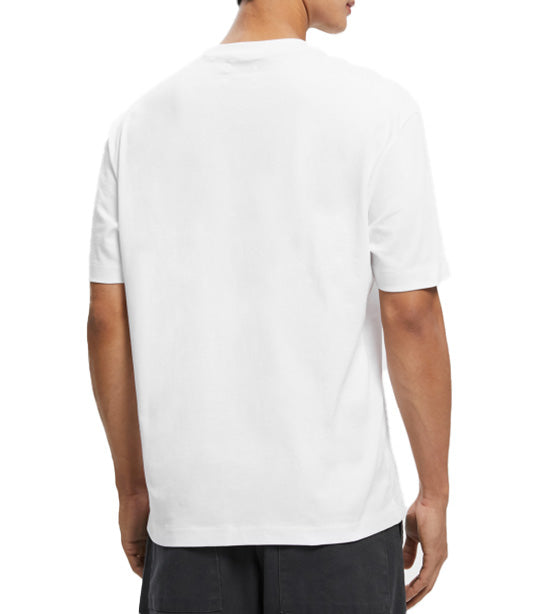 Relaxed Fit Archive Logo Crewneck T-Shirt White