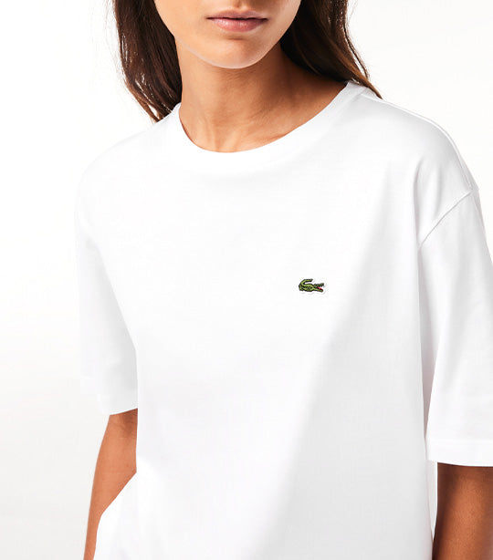 Women’s Crew Neck Premium Cotton T-Shirt White