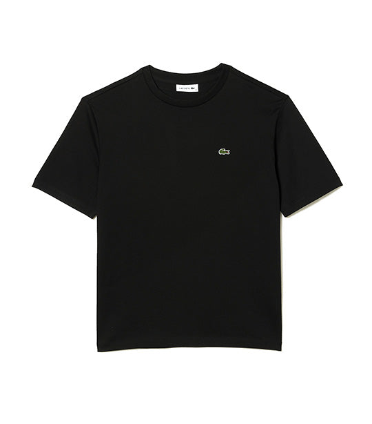 Women’s Crew Neck Premium Cotton T-Shirt Black