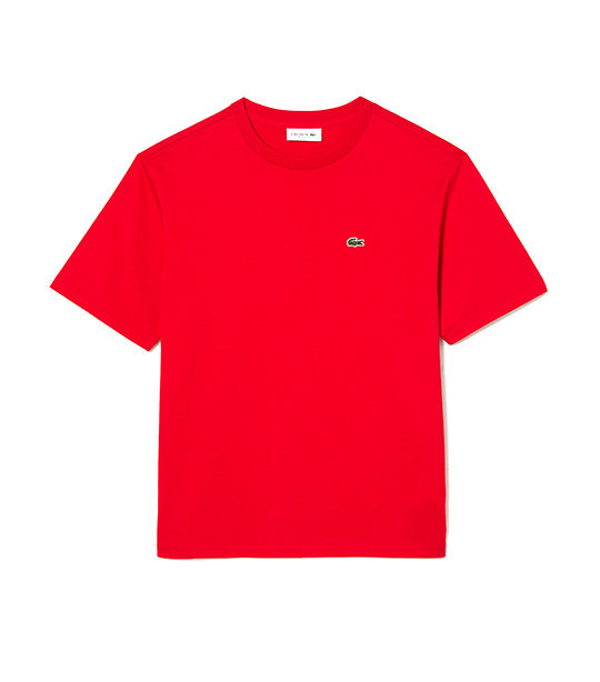 Women’s Crew Neck Premium Cotton T-Shirt Red