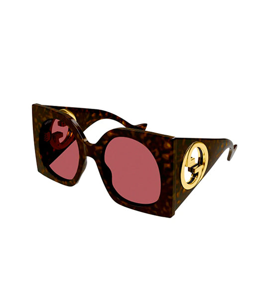 Gucci leopard sale print sunglasses