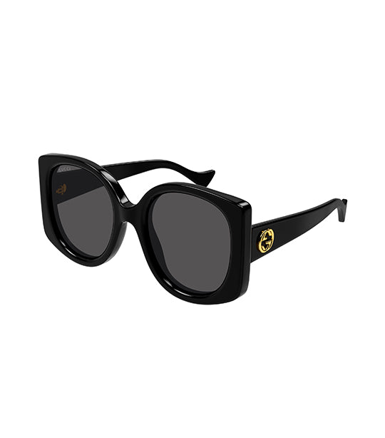 GG1257SA Asian Fit Sunglasses Black