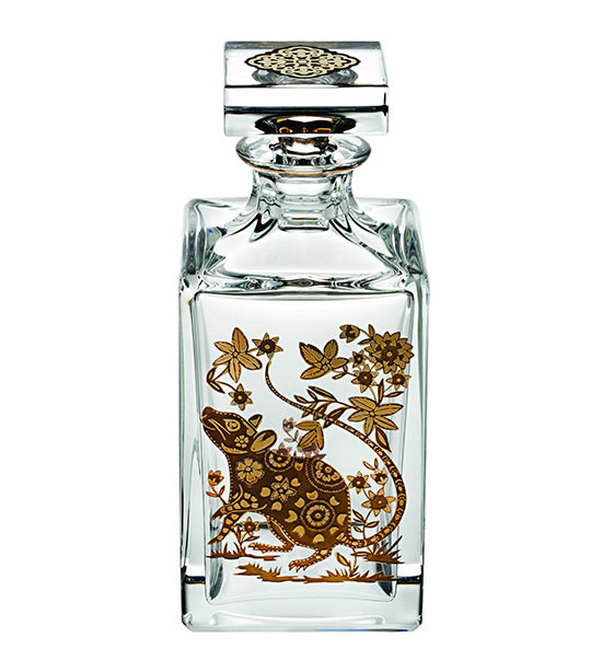 Golden Crystal Decanter