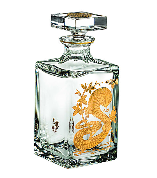 Golden Crystal Decanter