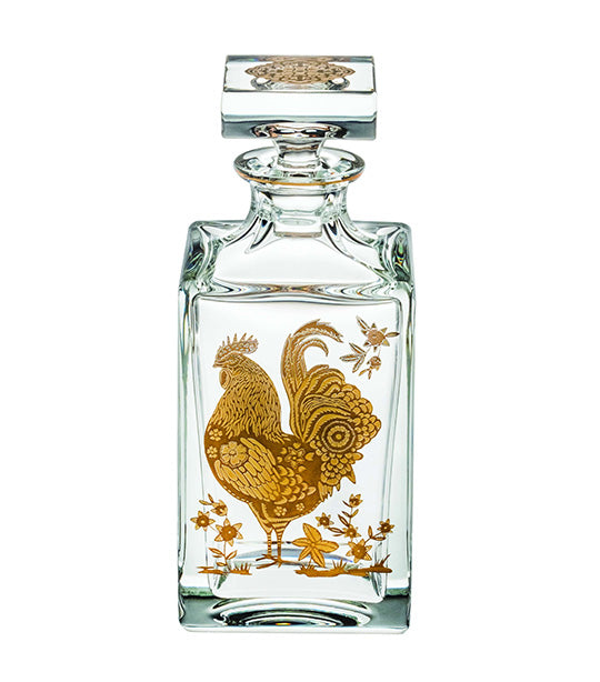 Golden Crystal Decanter