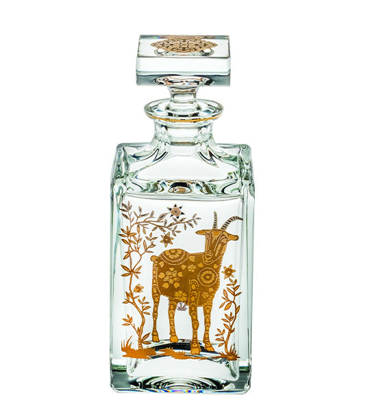 Golden Crystal Decanter