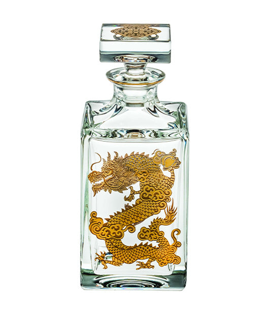 Golden Crystal Decanter