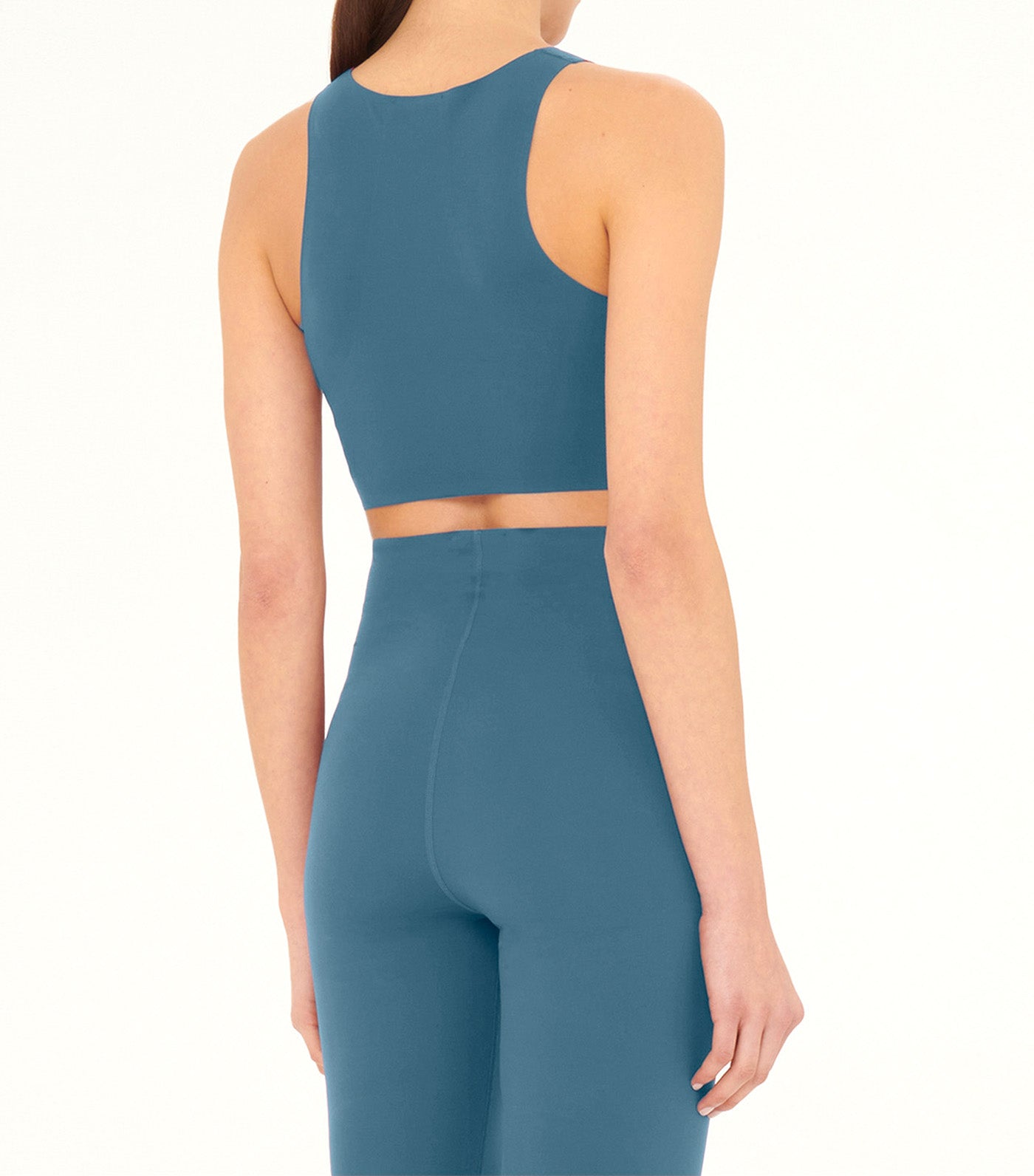 Wolford W Bonded Crop Top Lake