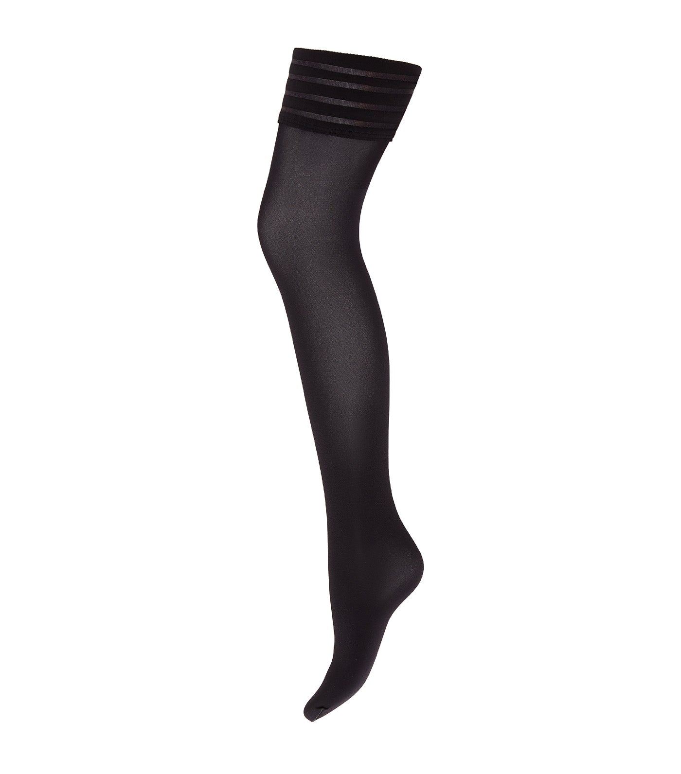 Wolford Velvet de Luxe 50 Stay Up Black