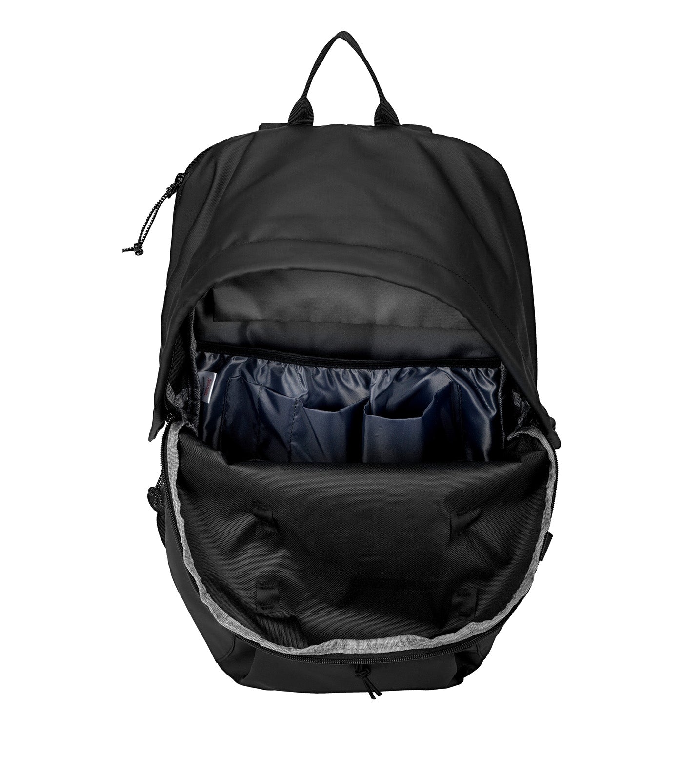 Kiln Hooded Zip Top Backpack 22L Black