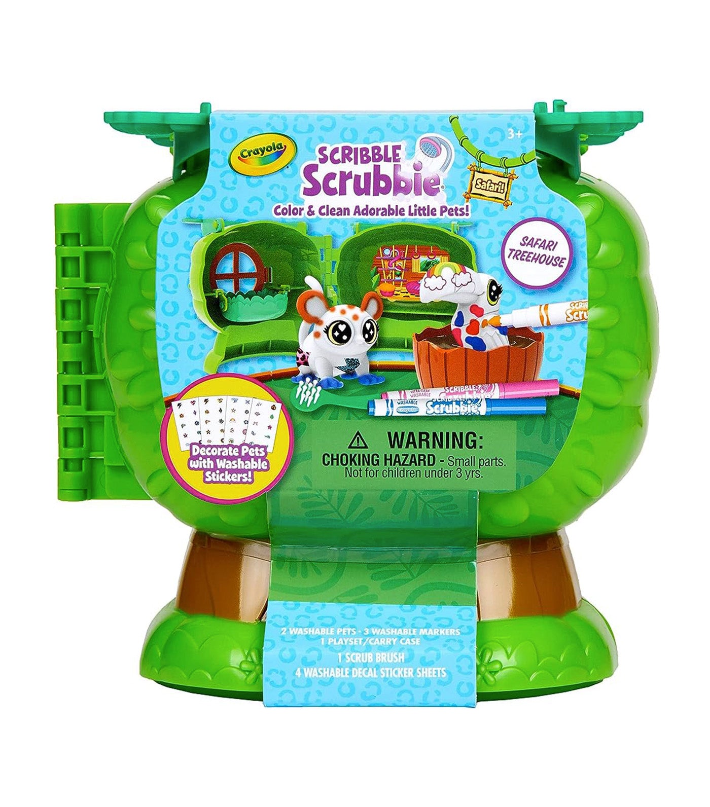 Scribble Scrubbie - Safari Treehouse Set