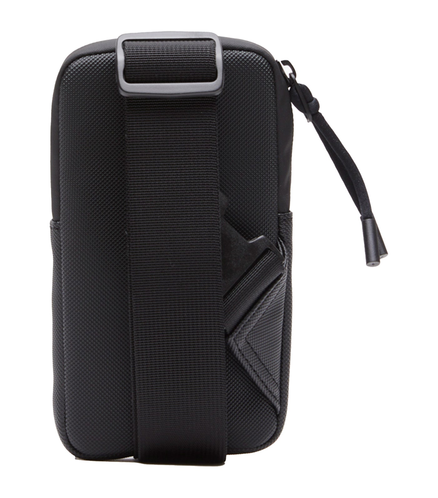 Men's Zipped Smartphone Bag Noir