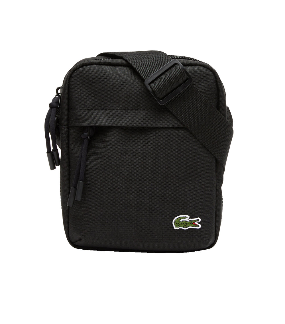 Lacoste Men's Neocroc Zip Crossbody Bag Noir Rustan's